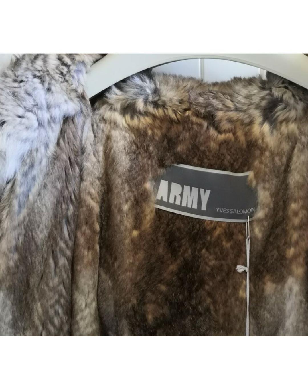 YVES SALOMON Хаки парка, фото 6