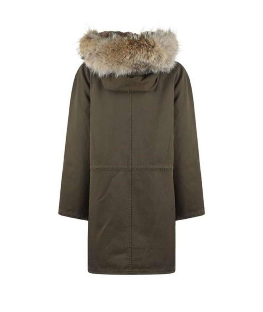 YVES SALOMON Хаки парка, фото 2