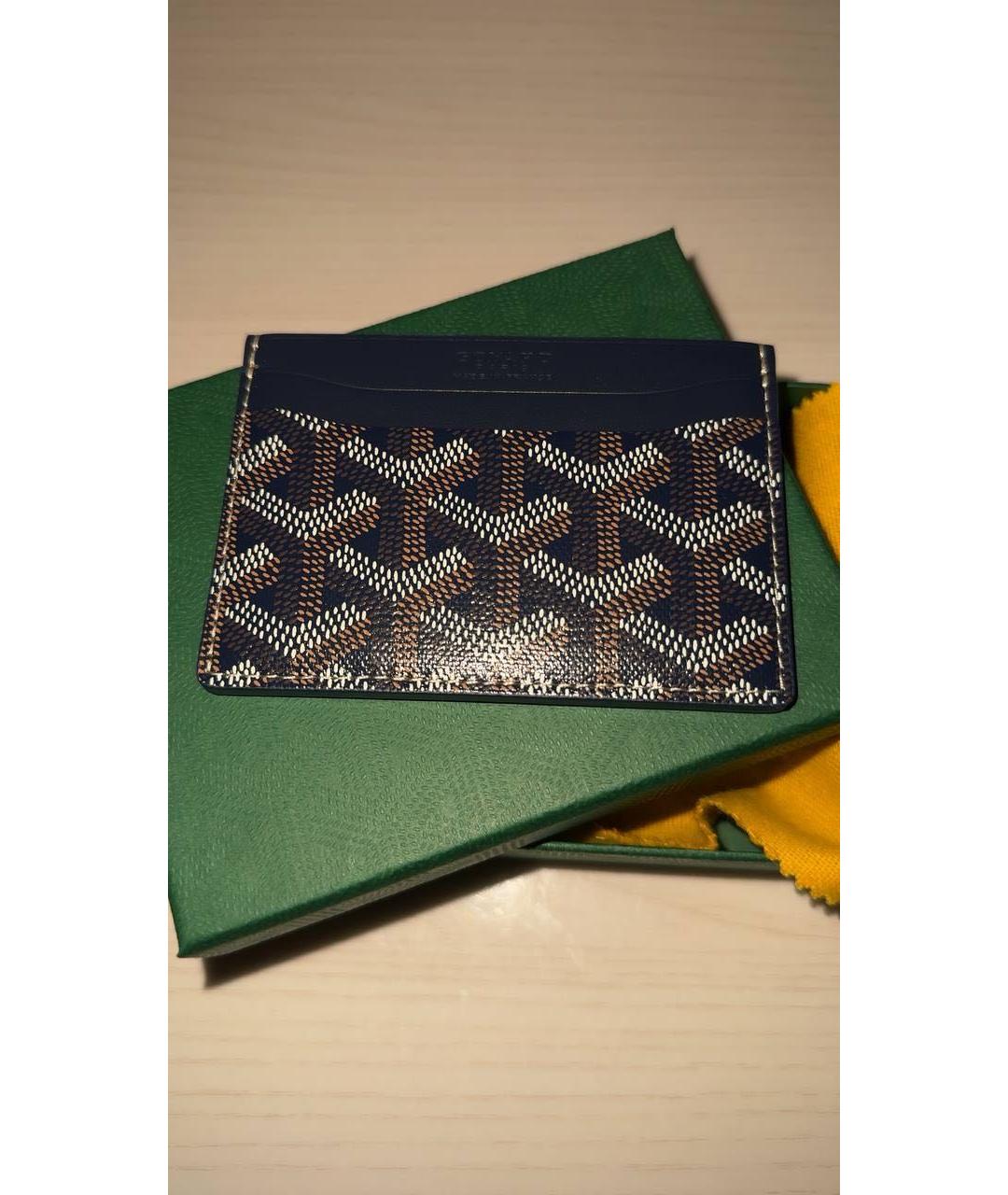 GOYARD Темно-синий кардхолдер, фото 2