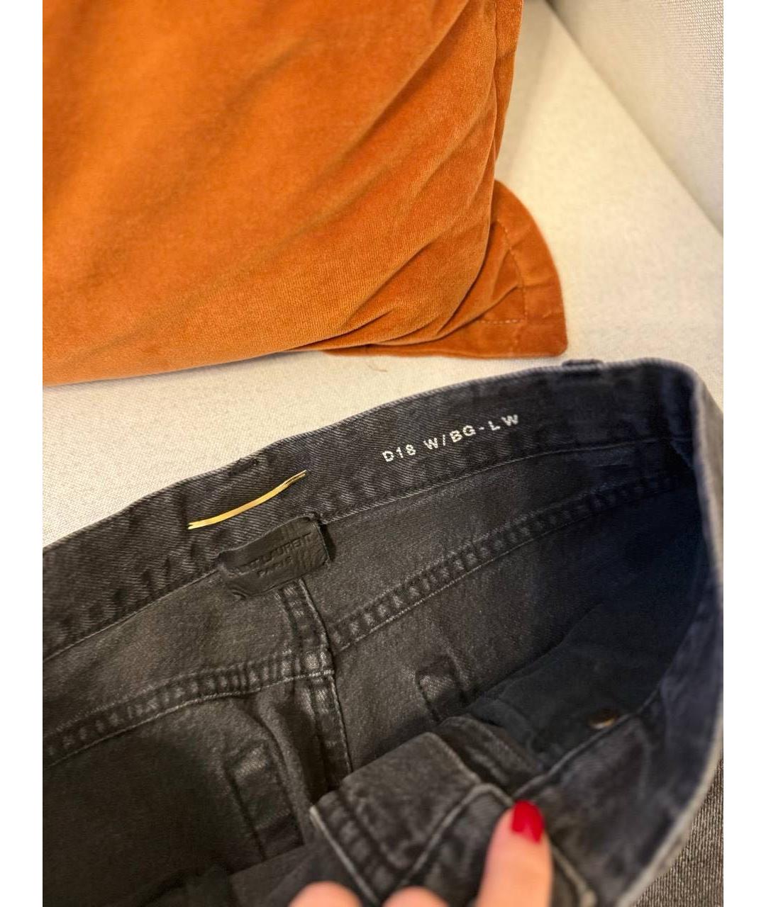 SAINT LAURENT Прямые джинсы, фото 4