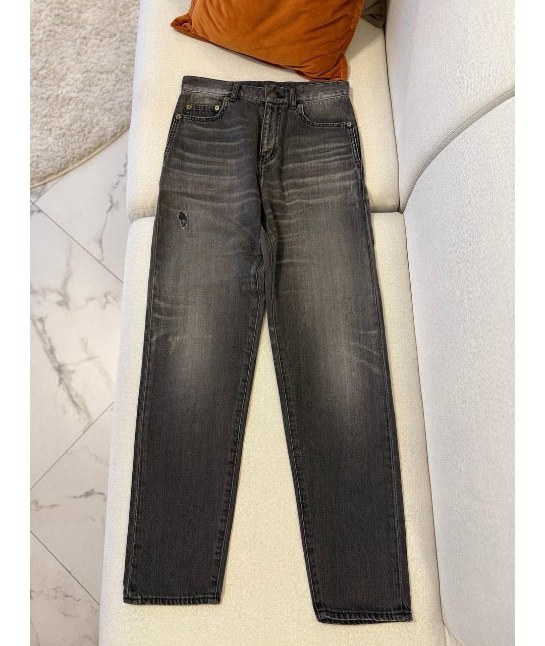 SAINT LAURENT Прямые джинсы, фото 8