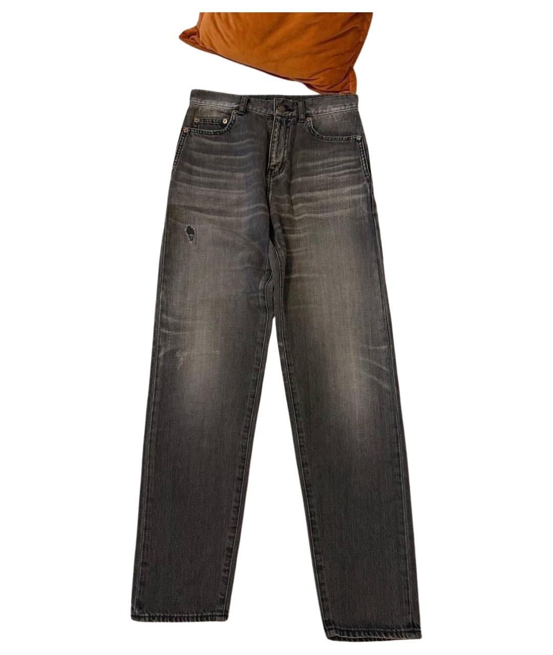 SAINT LAURENT Прямые джинсы, фото 9