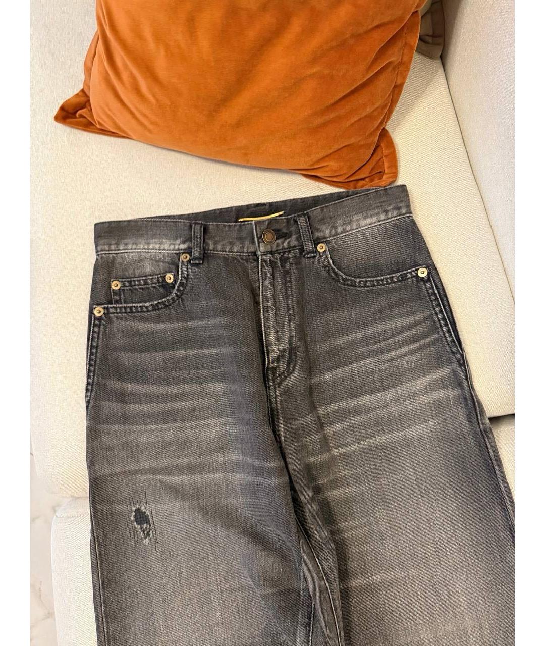 SAINT LAURENT Прямые джинсы, фото 3