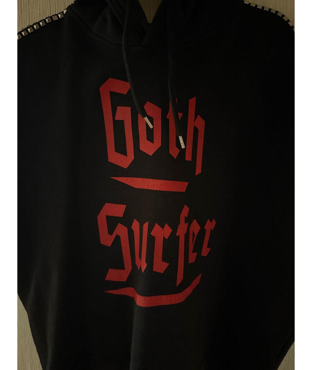 DSQUARED2 Черная хлопковая майка, фото 4