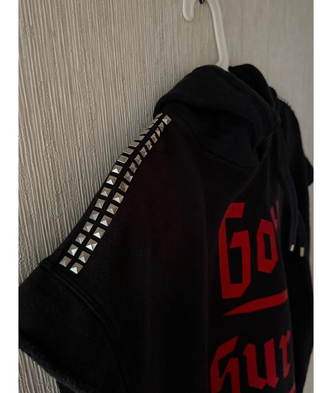 DSQUARED2 Черная хлопковая майка, фото 5