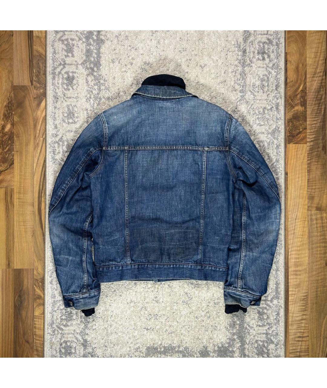 PRADA Синяя деним куртка, фото 2