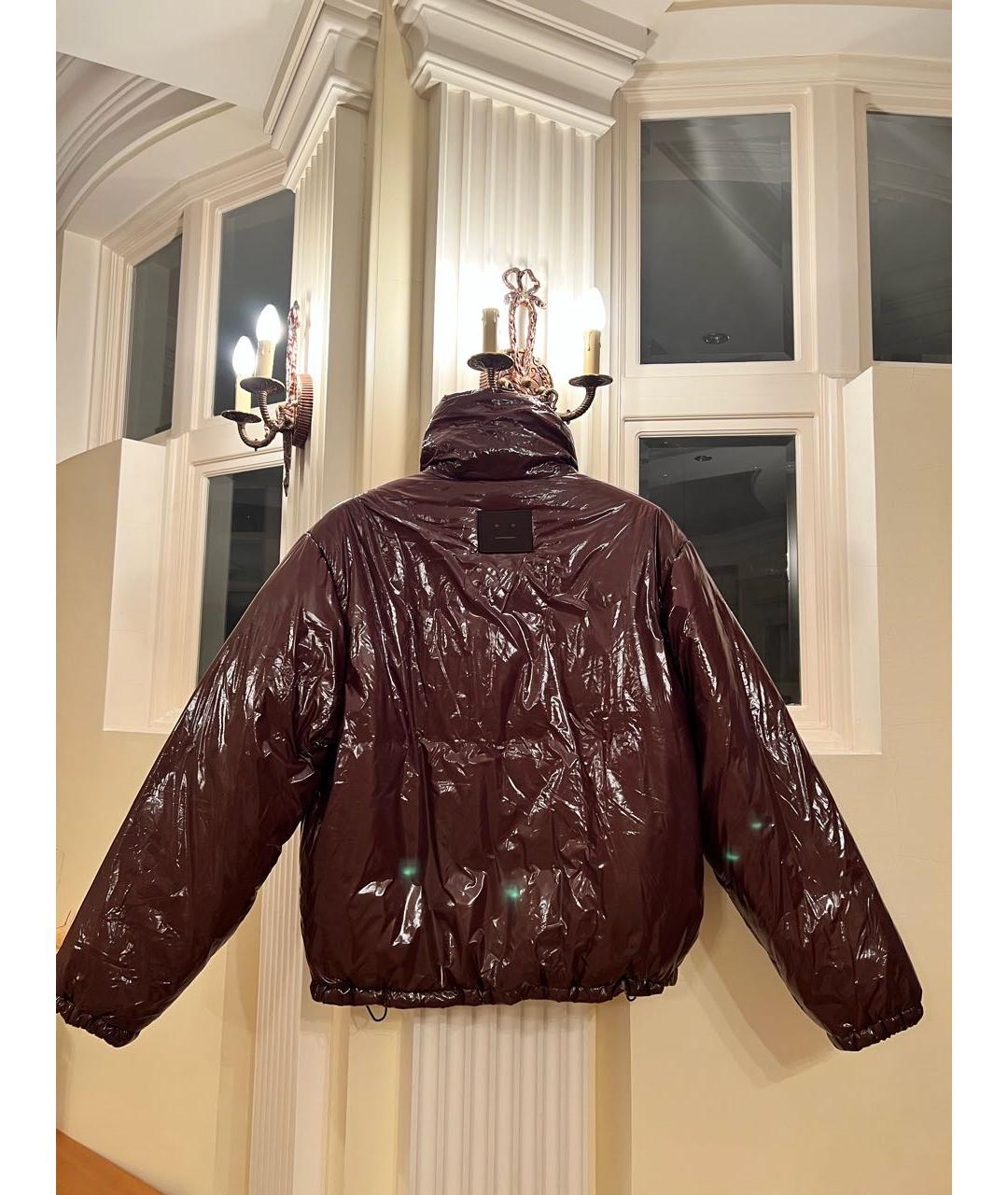 ACNE STUDIOS Коричневый пуховик, фото 2