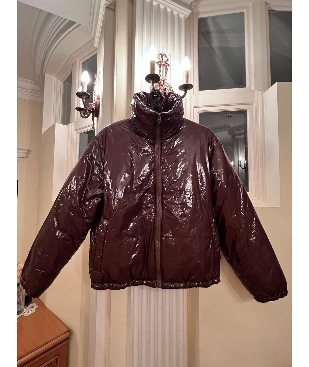 ACNE STUDIOS Коричневый пуховик, фото 5