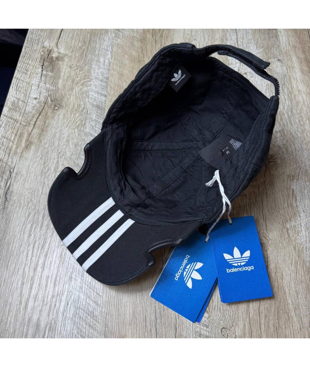 BALENCIAGA Черная хлопковая кепка/бейсболка, фото 6