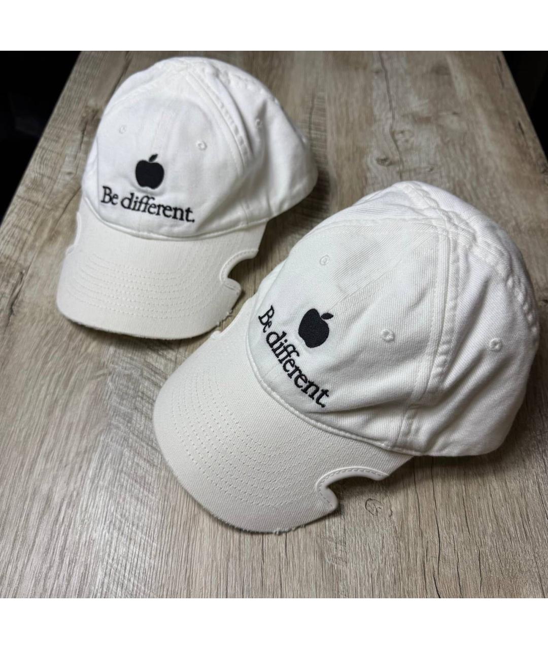 BALENCIAGA Белая хлопковая кепка/бейсболка, фото 7