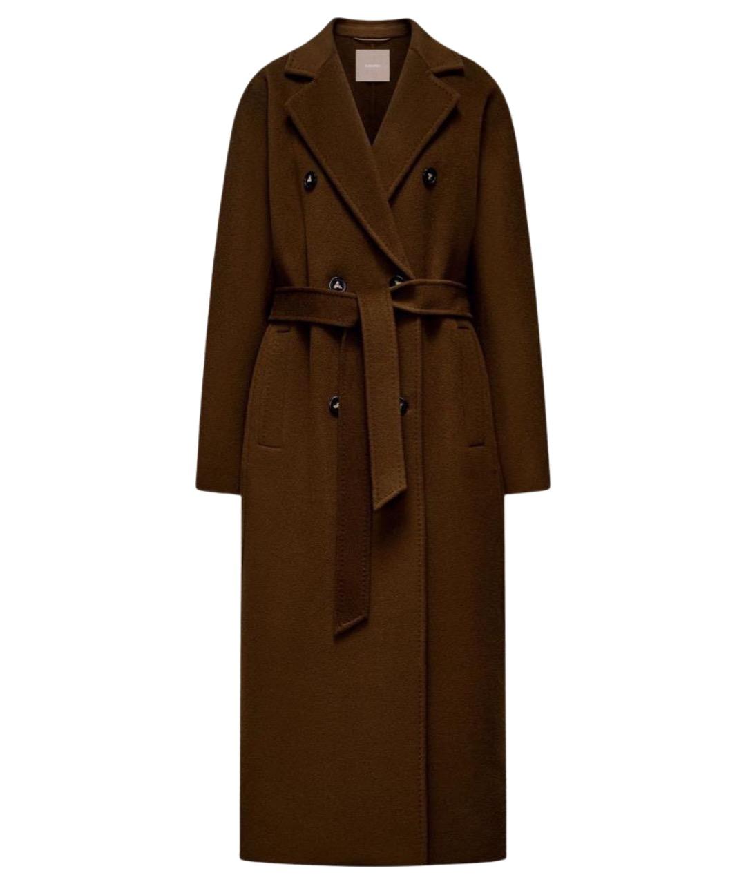 12 STOREEZ Коричневое кашемировое пальто, фото 1