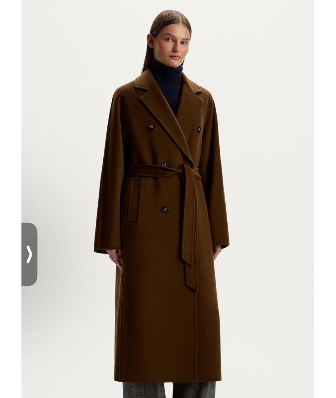 12 STOREEZ Коричневое кашемировое пальто, фото 4