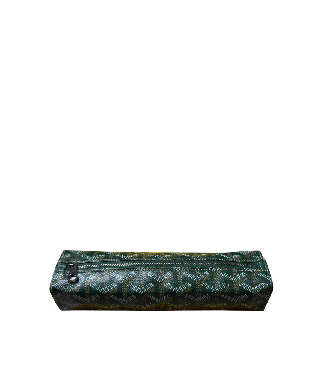 GOYARD Зеленый кошелек, фото 1