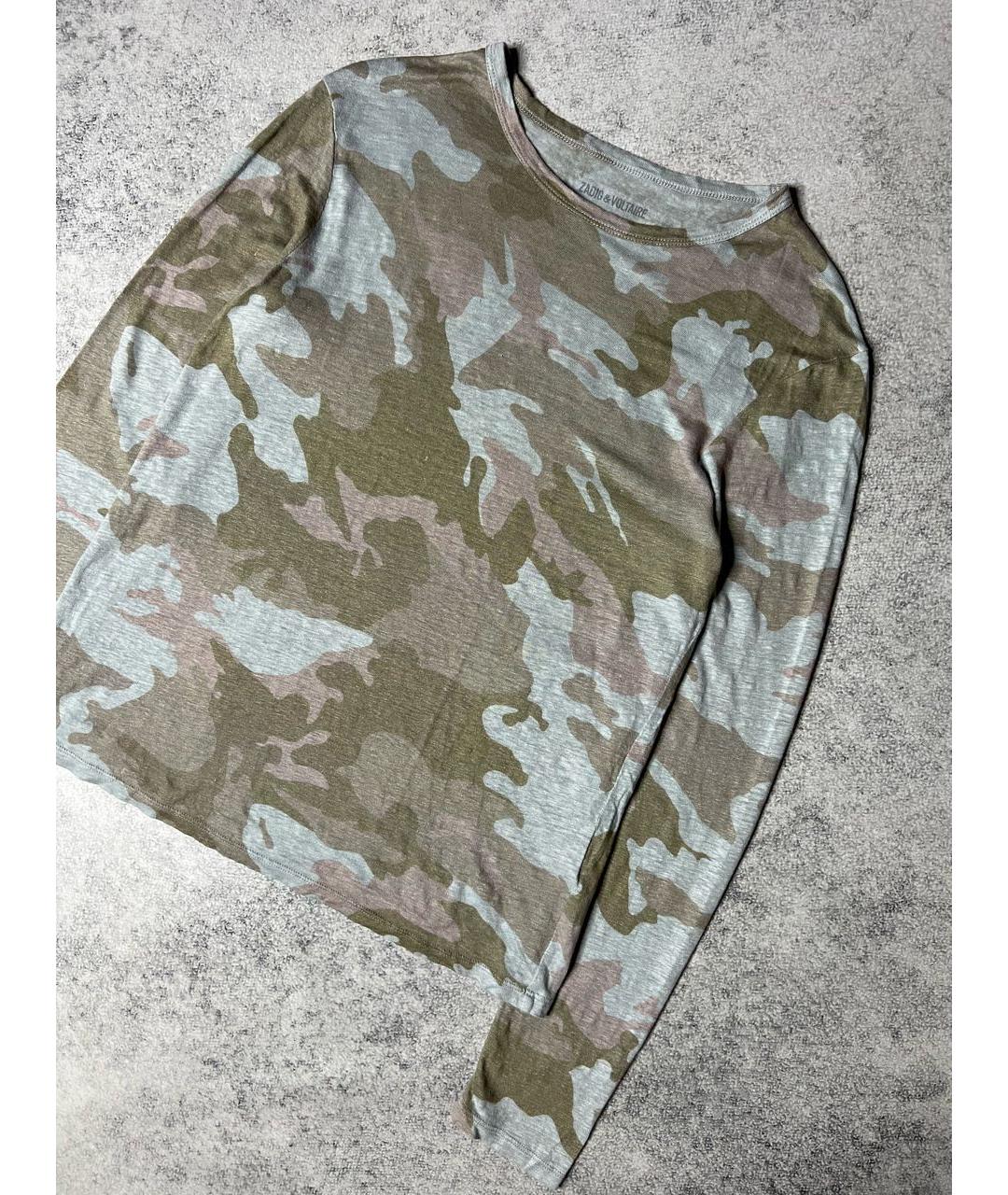 ZADIG & VOLTAIRE Мульти льняной джемпер / свитер, фото 3