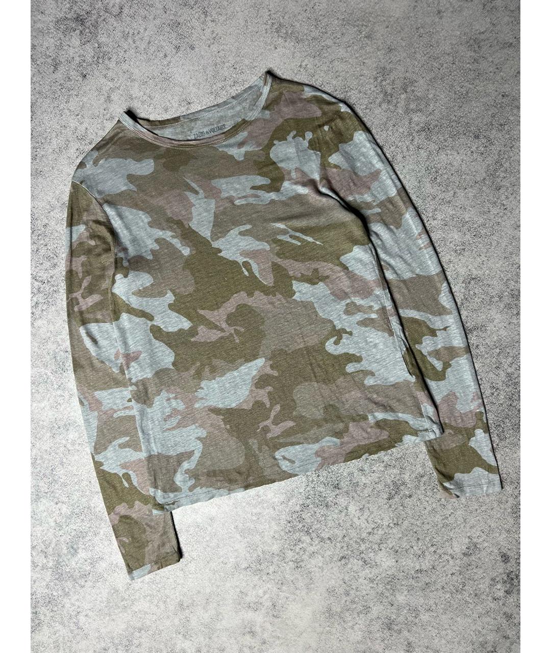 ZADIG & VOLTAIRE Мульти льняной джемпер / свитер, фото 7