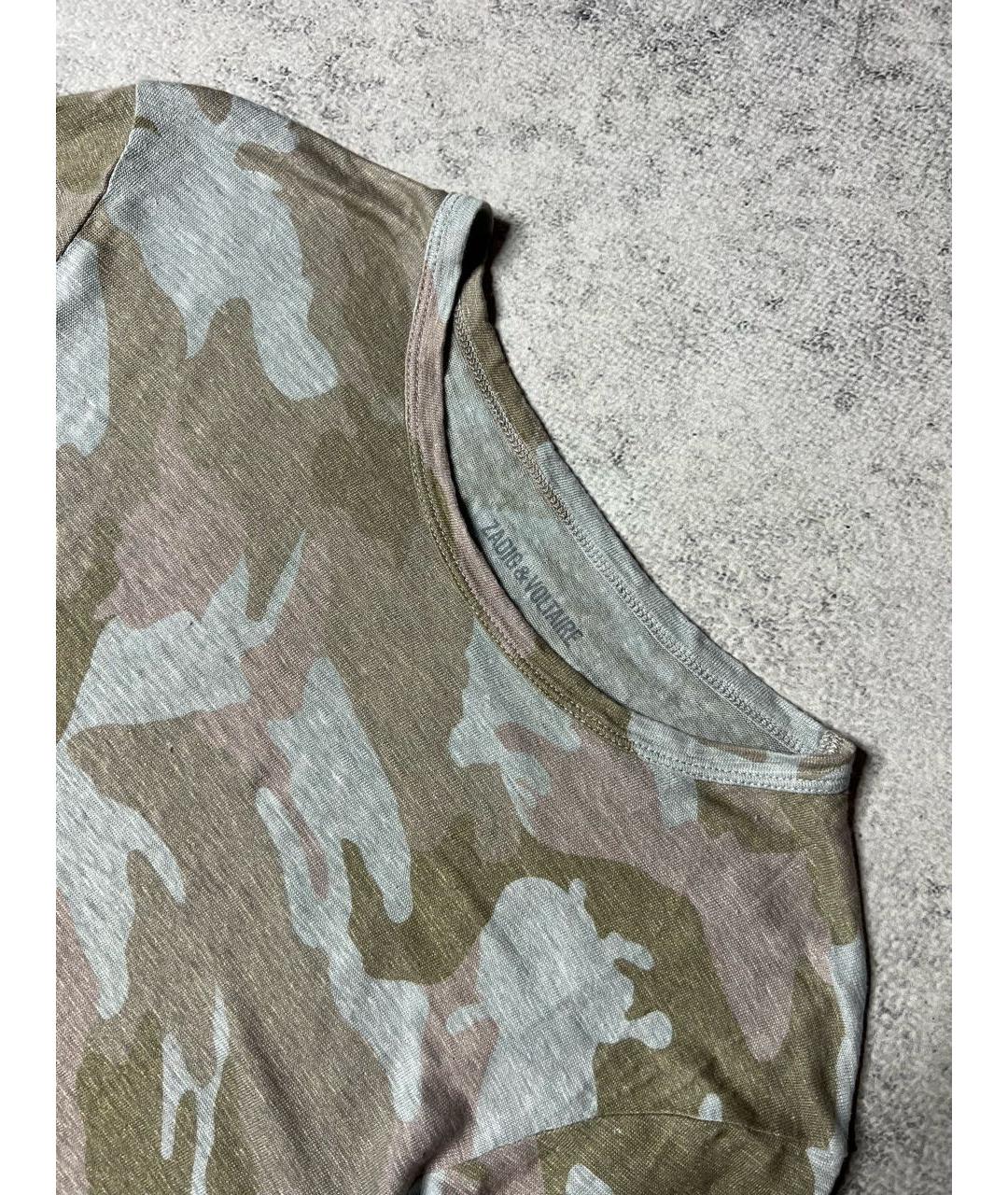 ZADIG & VOLTAIRE Мульти льняной джемпер / свитер, фото 4