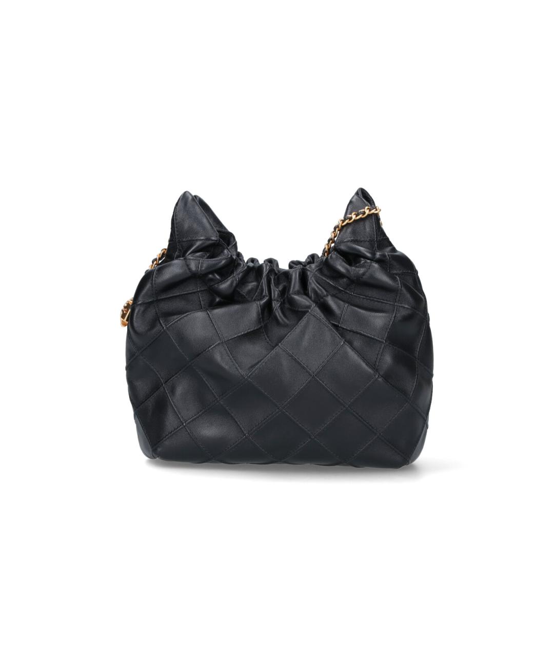 TORY BURCH Черная кожаная сумка через плечо, фото 3