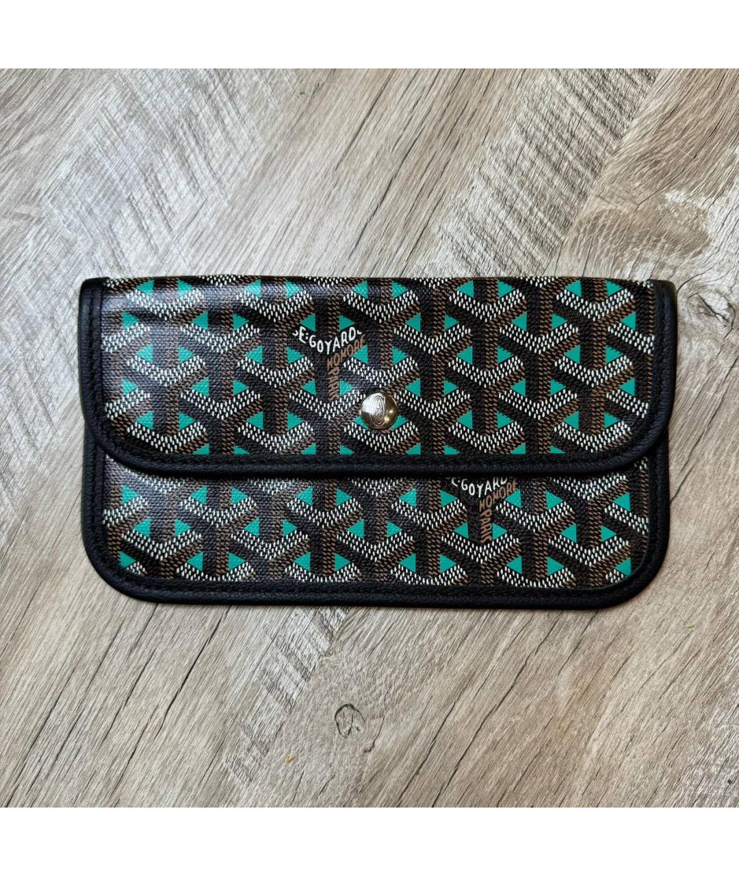 GOYARD Черный кошелек, фото 7