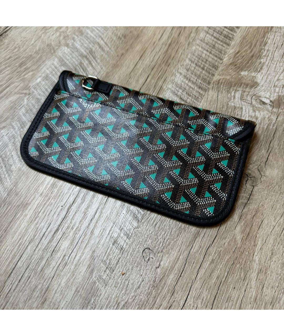 GOYARD Черный кошелек, фото 6