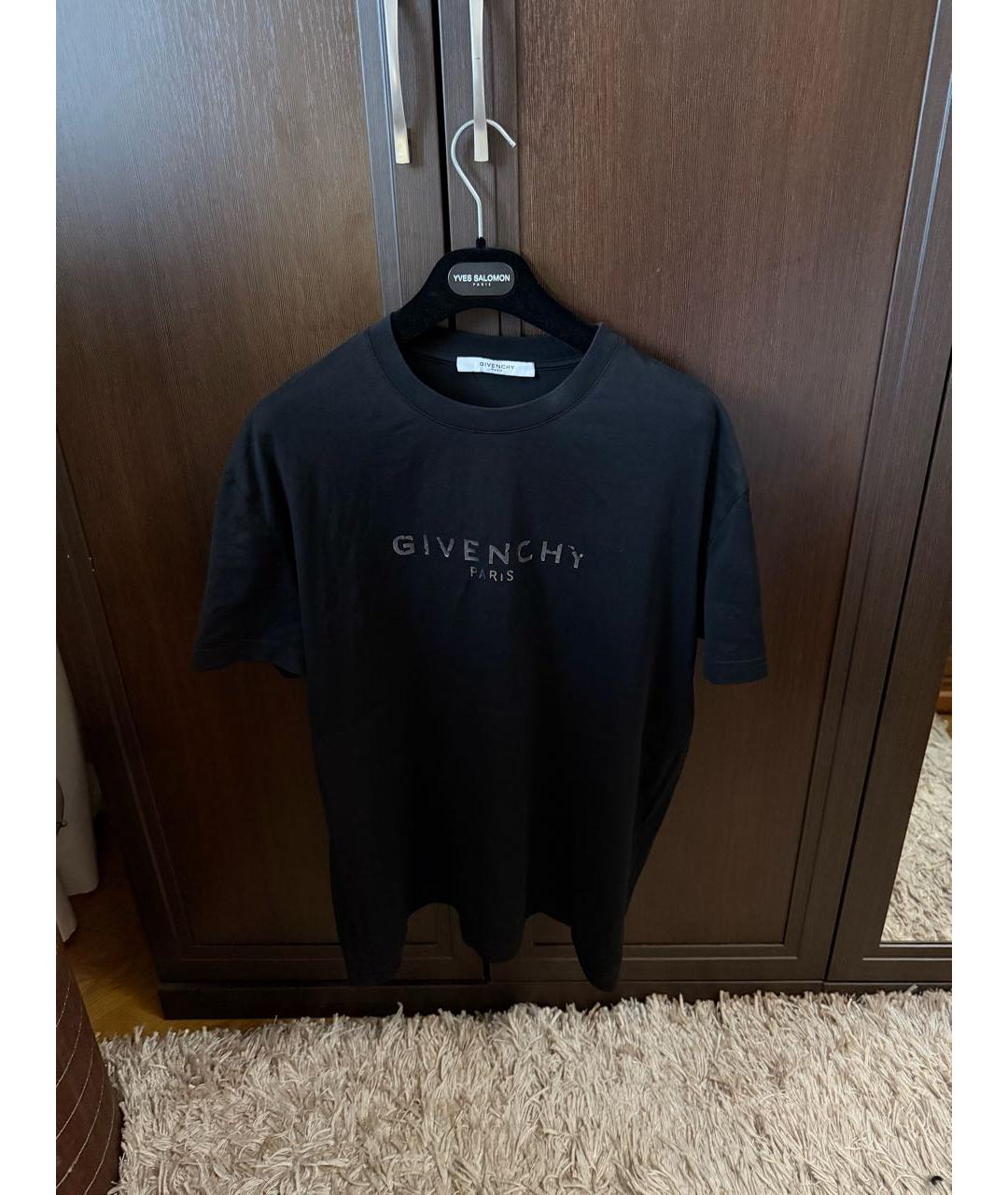 GIVENCHY Черная футболка, фото 3