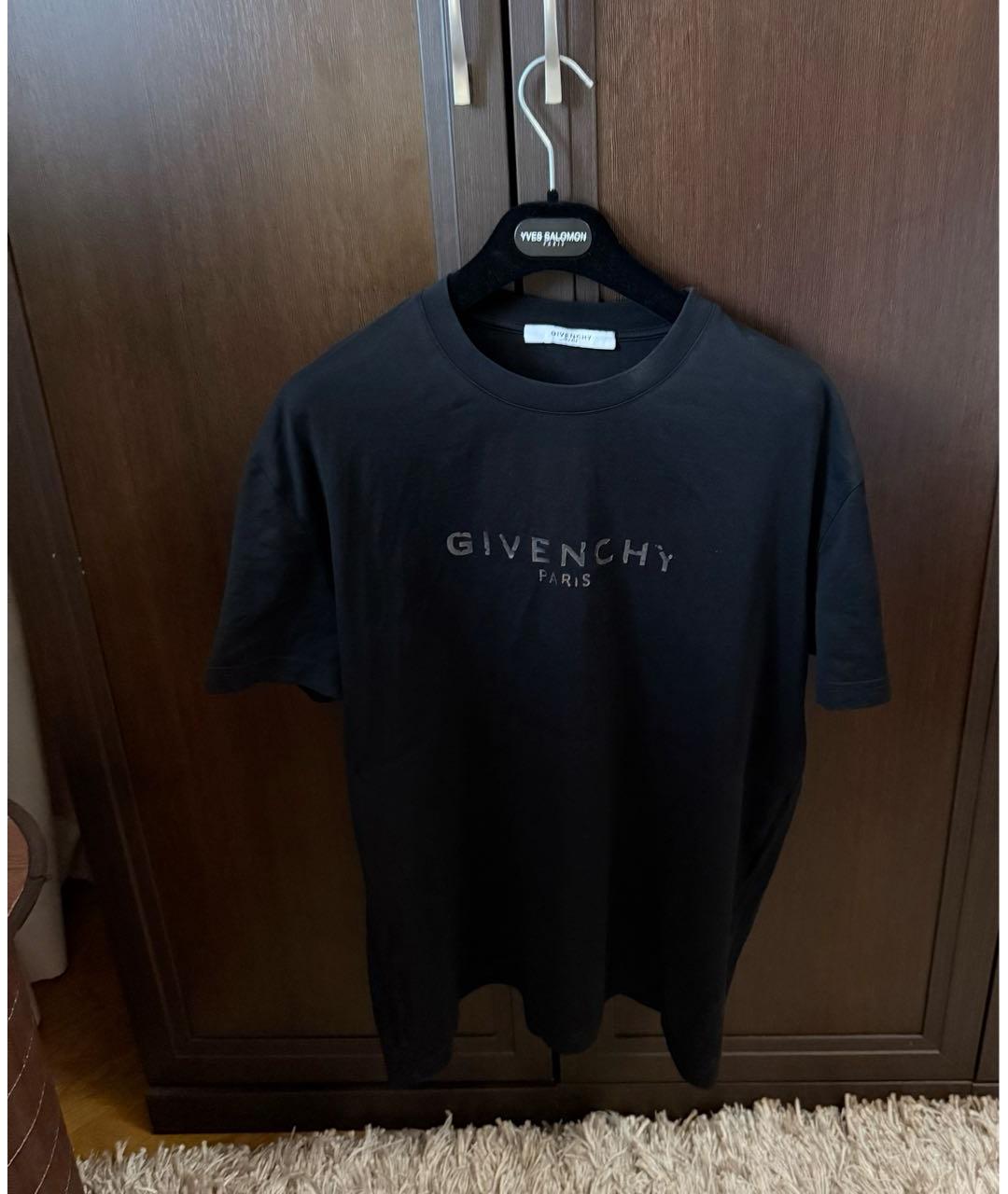 GIVENCHY Черная футболка, фото 2