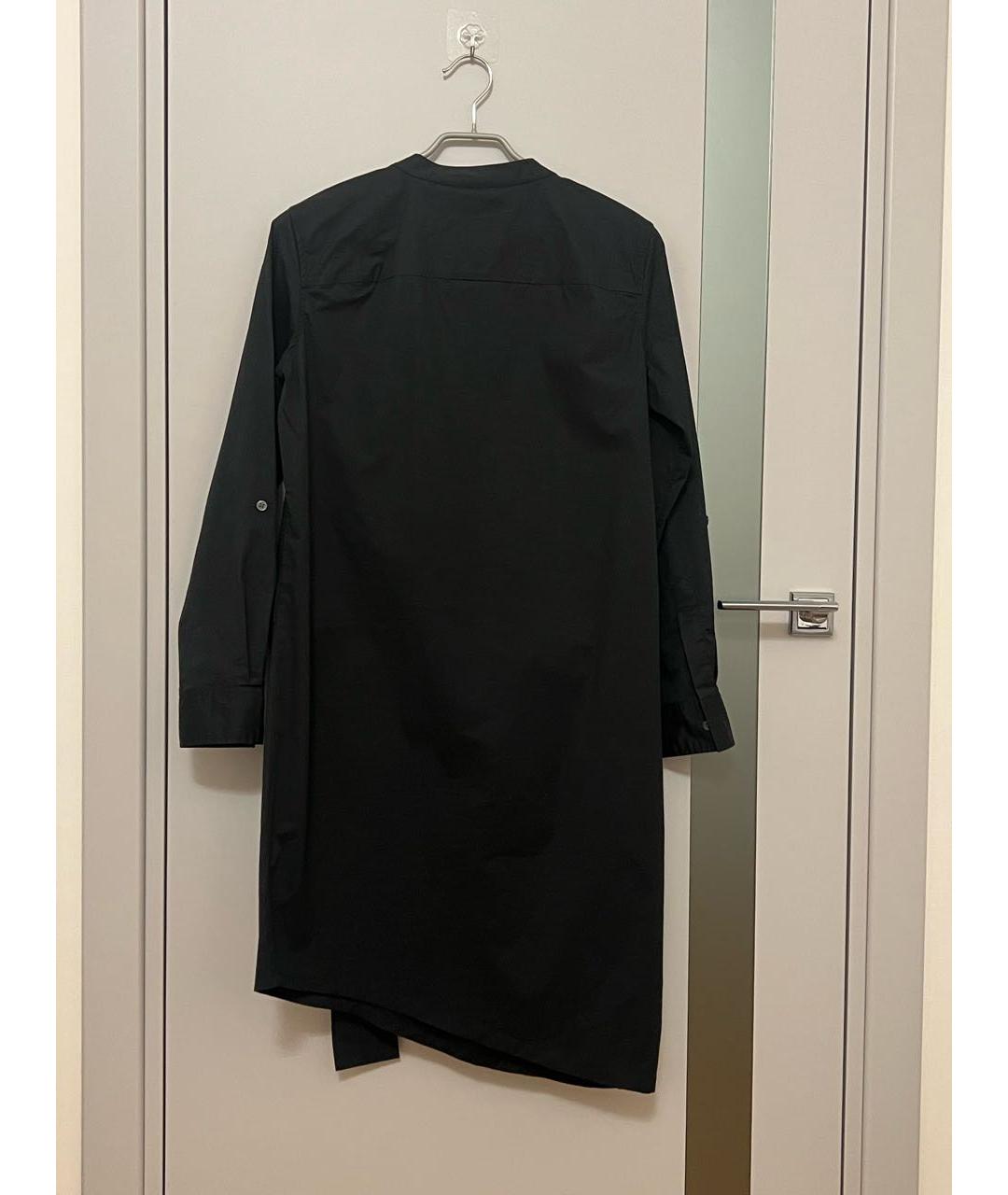 DKNY Черное хлопковое повседневное платье, фото 5