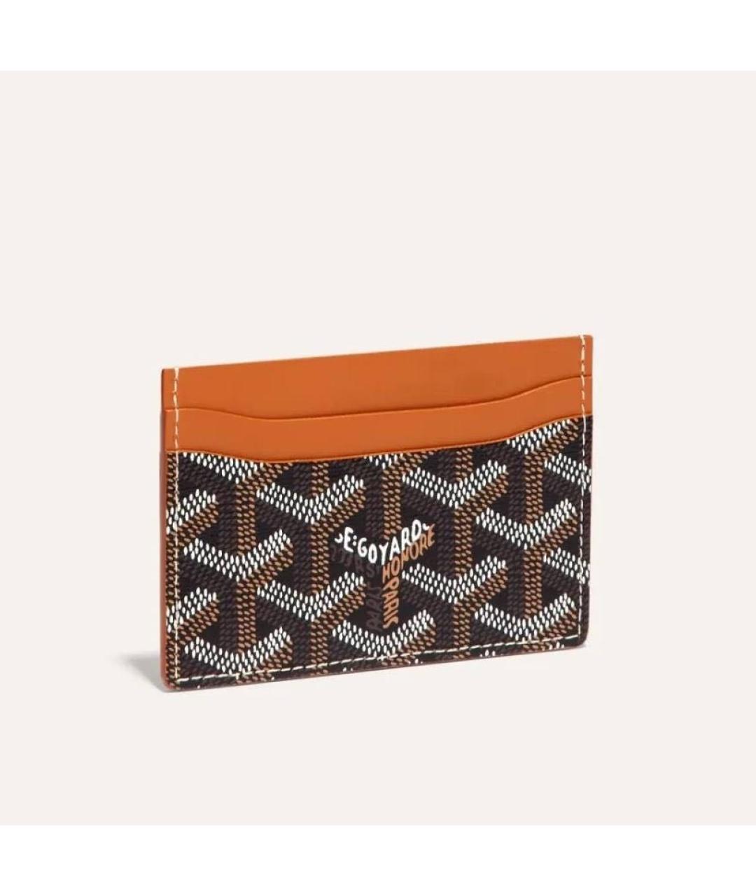 GOYARD Бежевый кардхолдер, фото 3