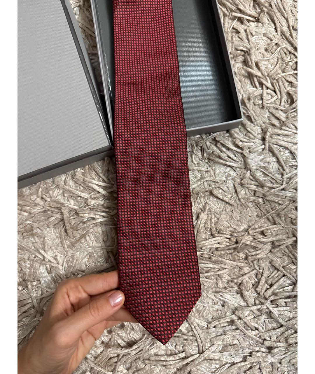 TOM FORD Синий шелковый платок, фото 8