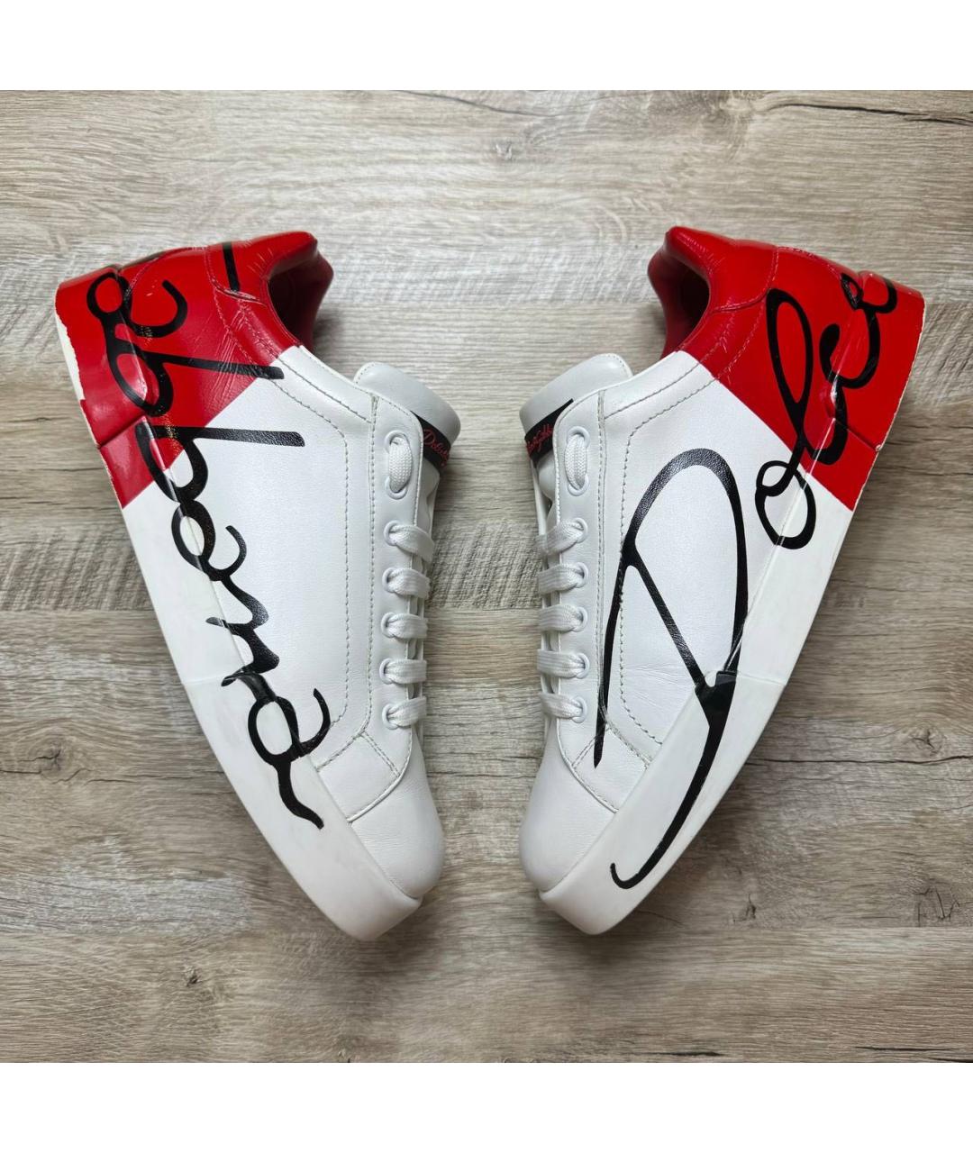 DOLCE&GABBANA Низкие кроссовки / кеды, фото 9