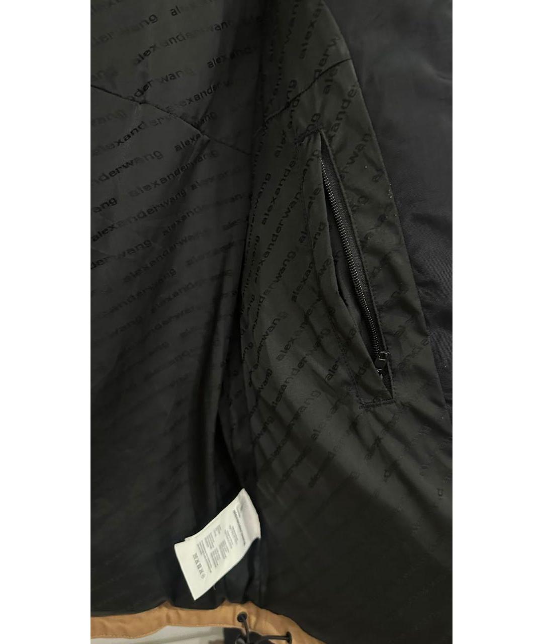 ALEXANDER WANG Коричневый деним пуховик, фото 5