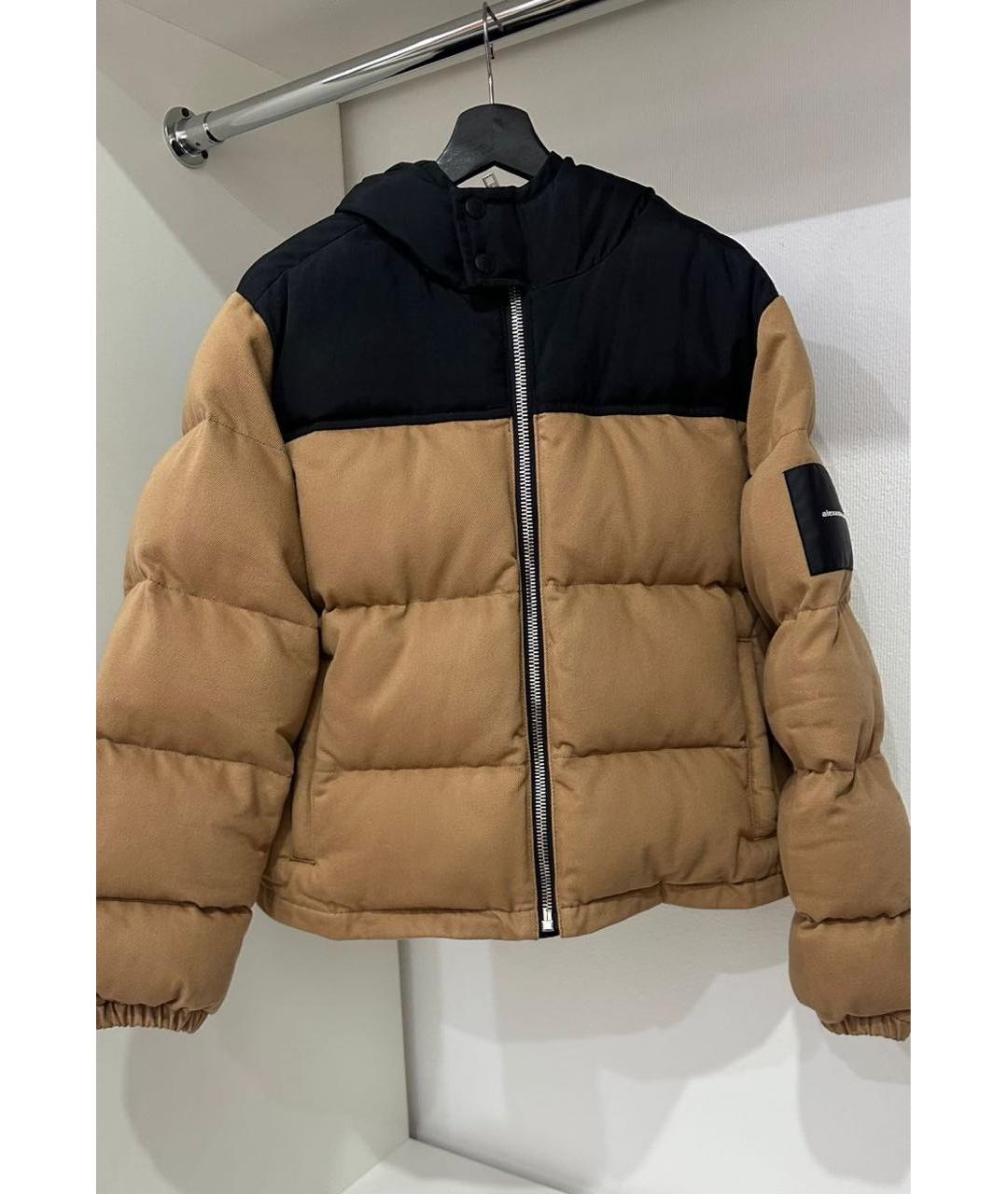 ALEXANDER WANG Коричневый деним пуховик, фото 7