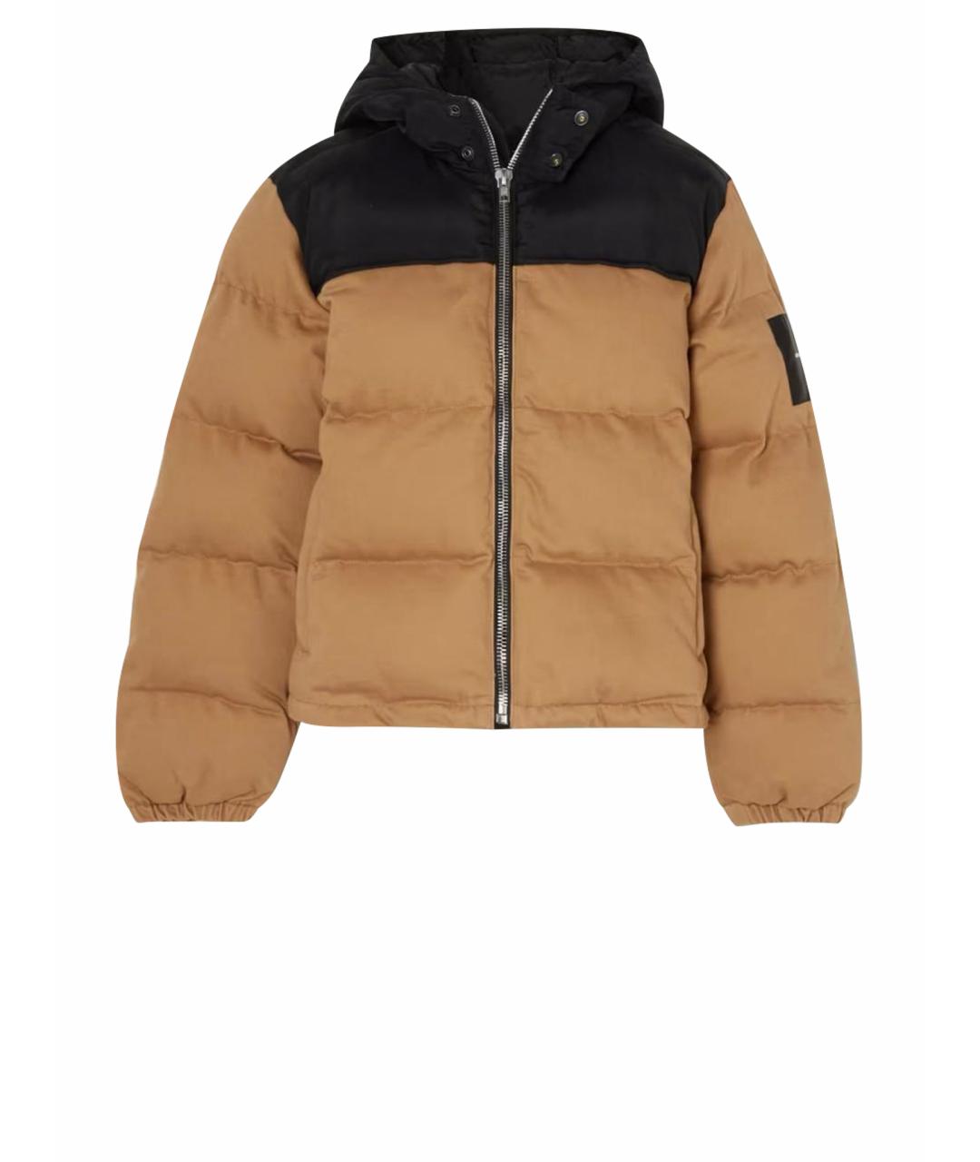 ALEXANDER WANG Коричневый деним пуховик, фото 1