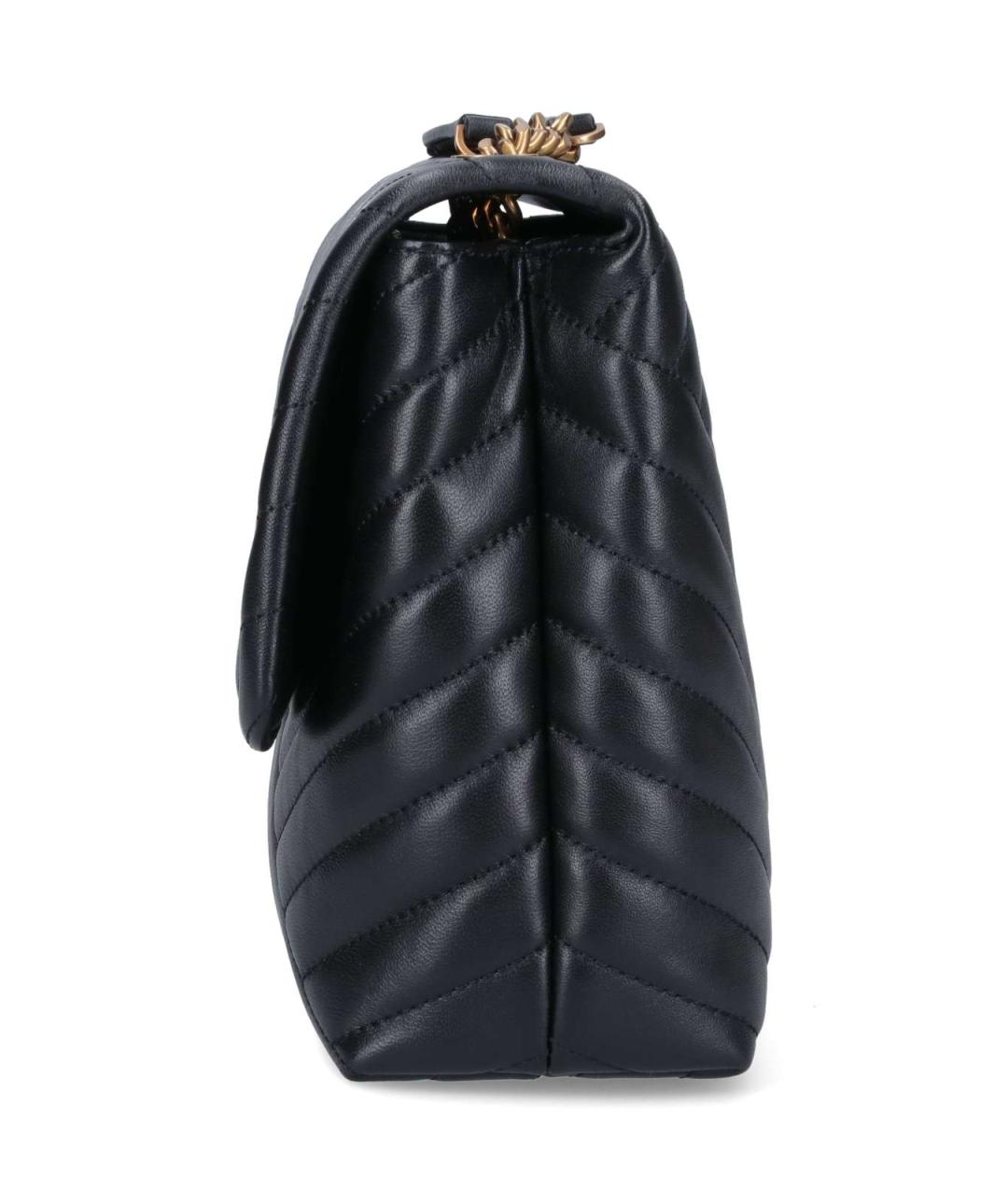 TORY BURCH Черная кожаная сумка через плечо, фото 5