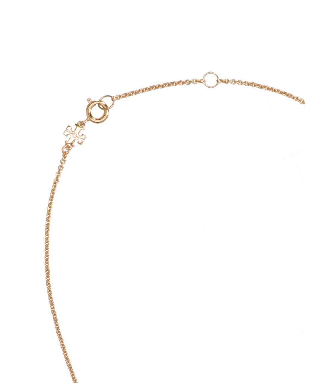 TORY BURCH Золотая латунная подвеска, фото 2