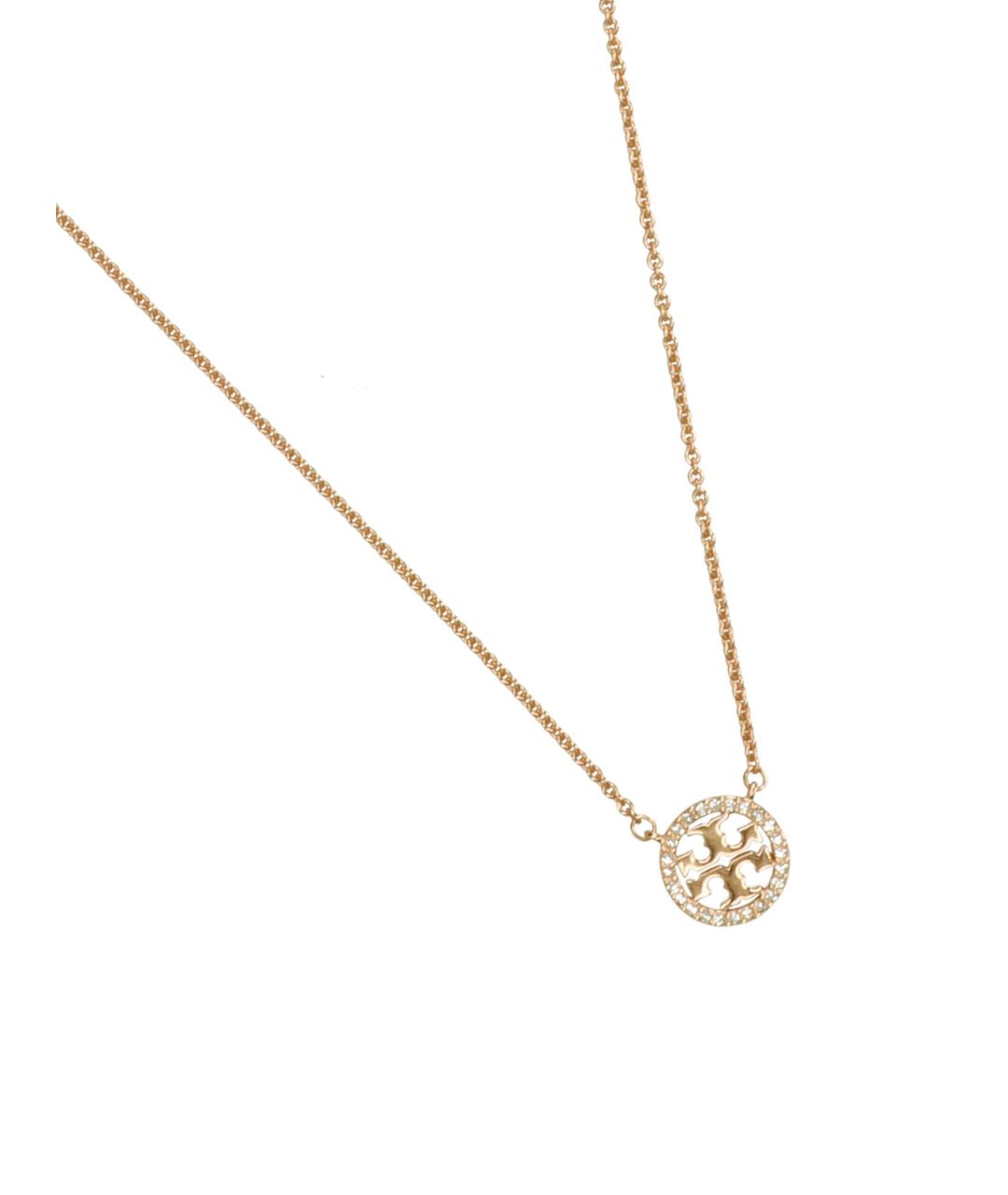 TORY BURCH Золотая латунная подвеска, фото 1