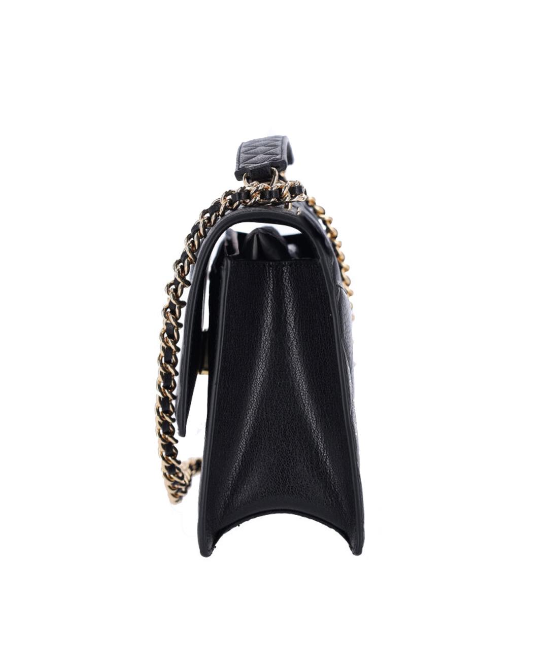 TORY BURCH Черная кожаная сумка через плечо, фото 5