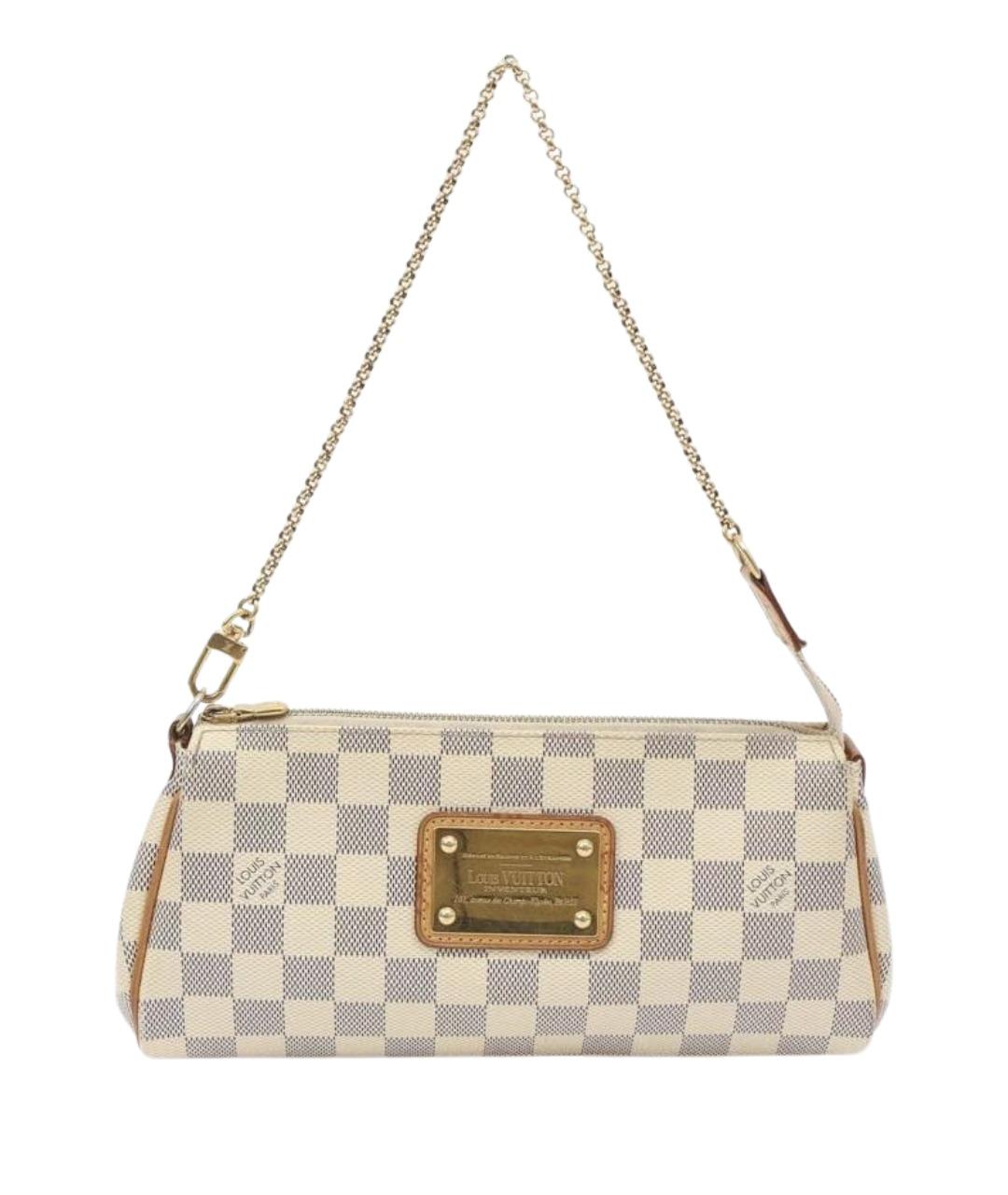 LOUIS VUITTON Коричневая кожаная сумка с короткими ручками, фото 1