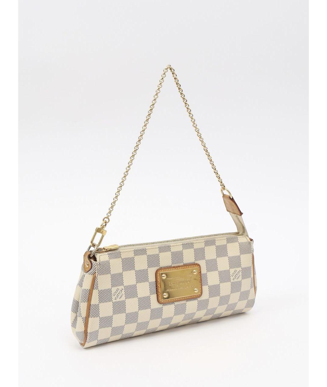 LOUIS VUITTON Коричневая кожаная сумка с короткими ручками, фото 4