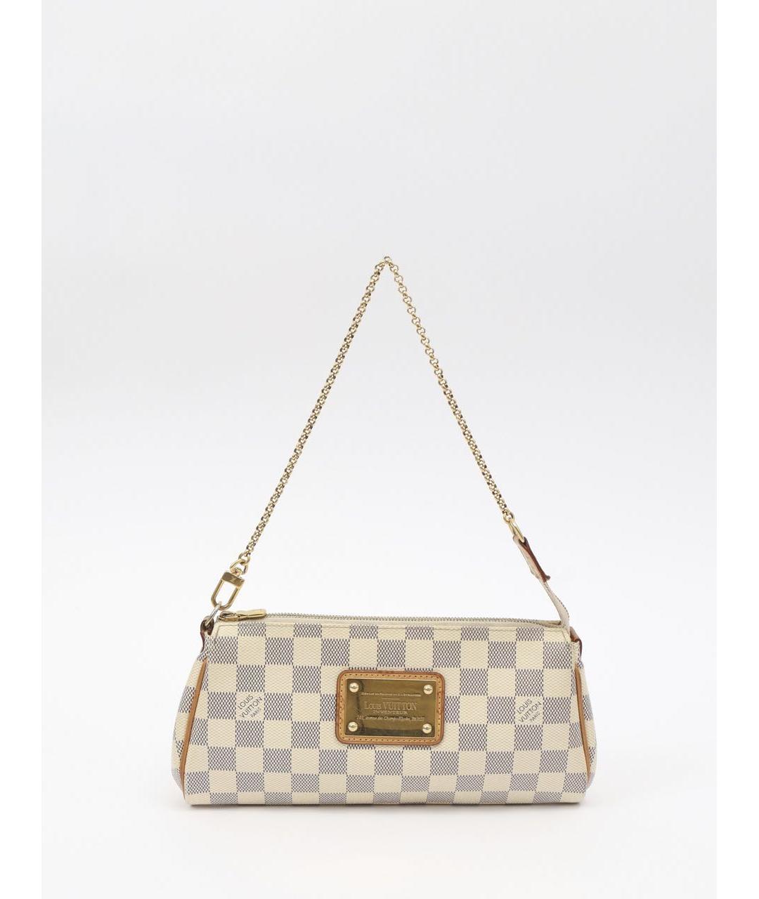 LOUIS VUITTON Коричневая кожаная сумка с короткими ручками, фото 9