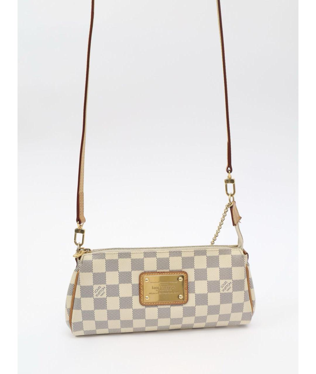 LOUIS VUITTON Коричневая кожаная сумка с короткими ручками, фото 6