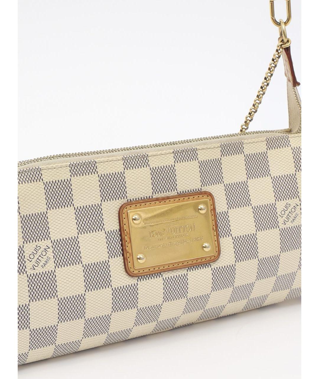 LOUIS VUITTON Коричневая кожаная сумка с короткими ручками, фото 7