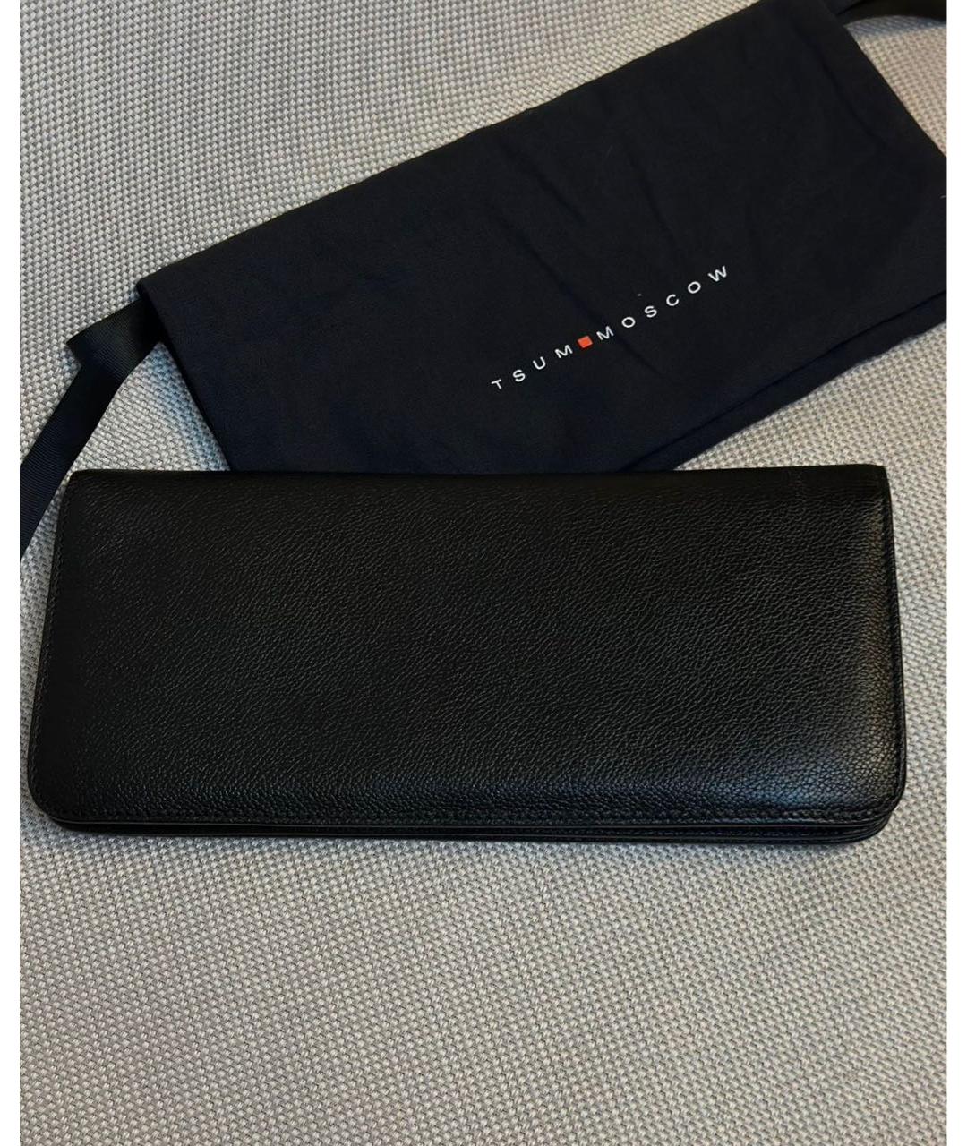 TOM FORD Черный кожаный кошелек, фото 3