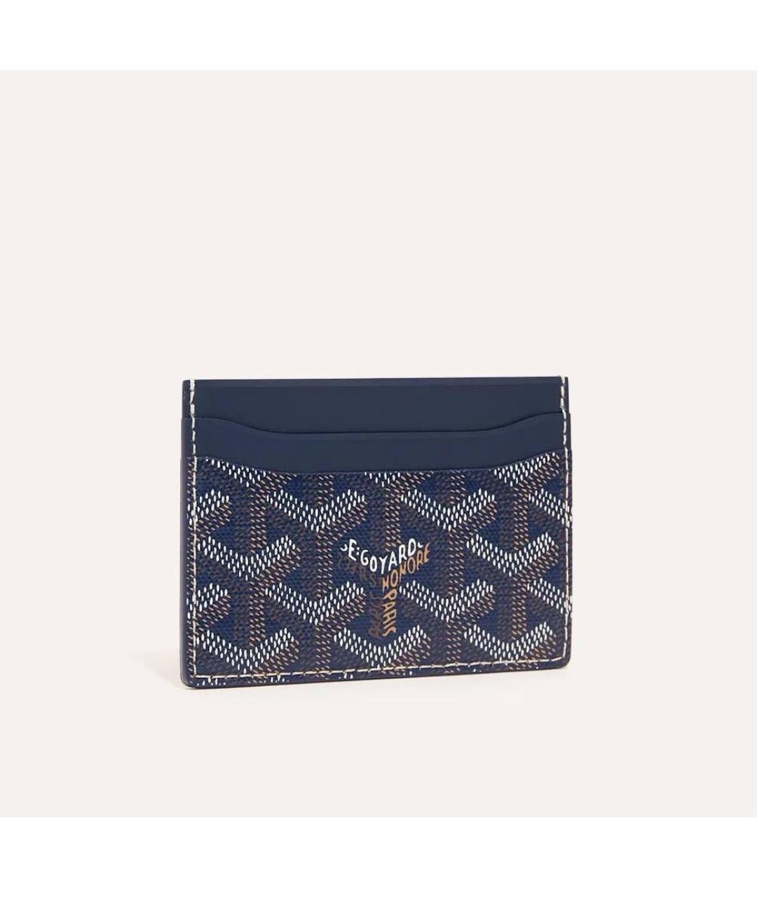 GOYARD Темно-синий кардхолдер, фото 3