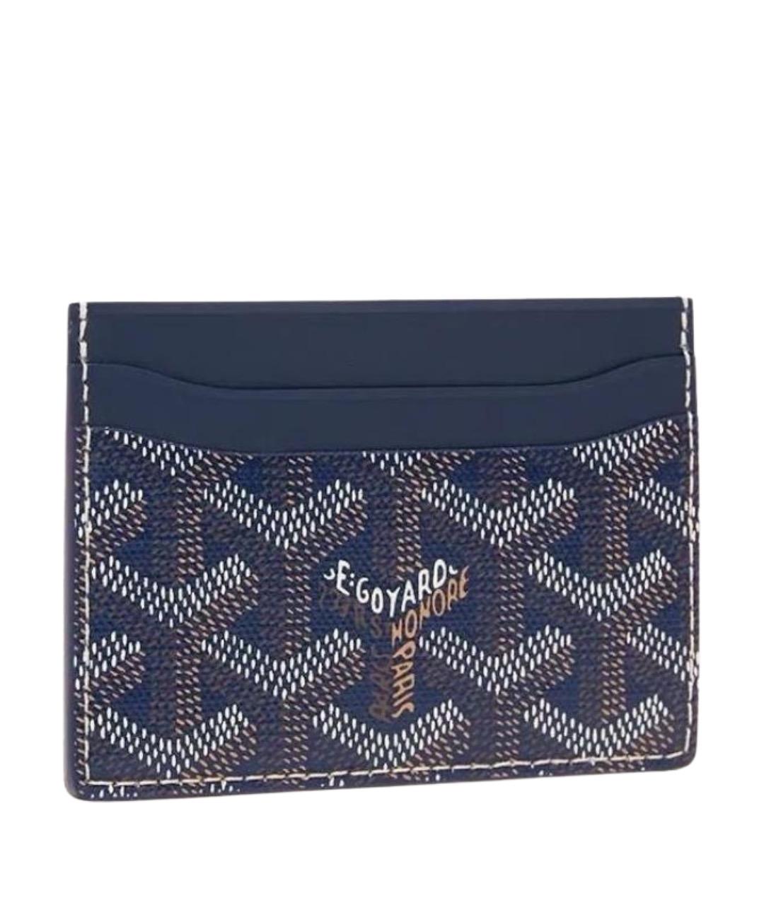GOYARD Темно-синий кардхолдер, фото 1