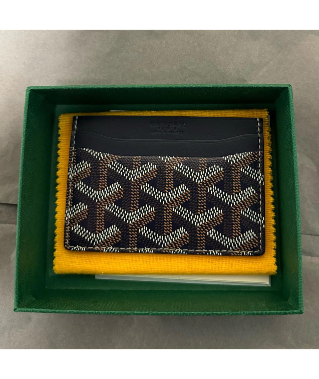 GOYARD Темно-синий кардхолдер, фото 2