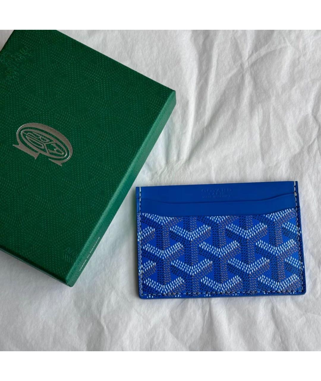 GOYARD Синий кардхолдер, фото 2