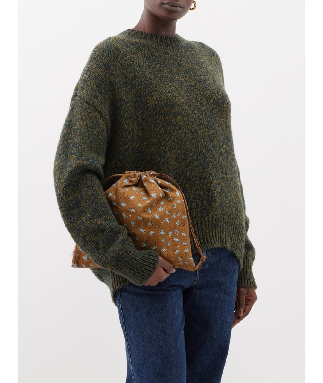 LOEWE Зеленый джемпер / свитер, фото 3