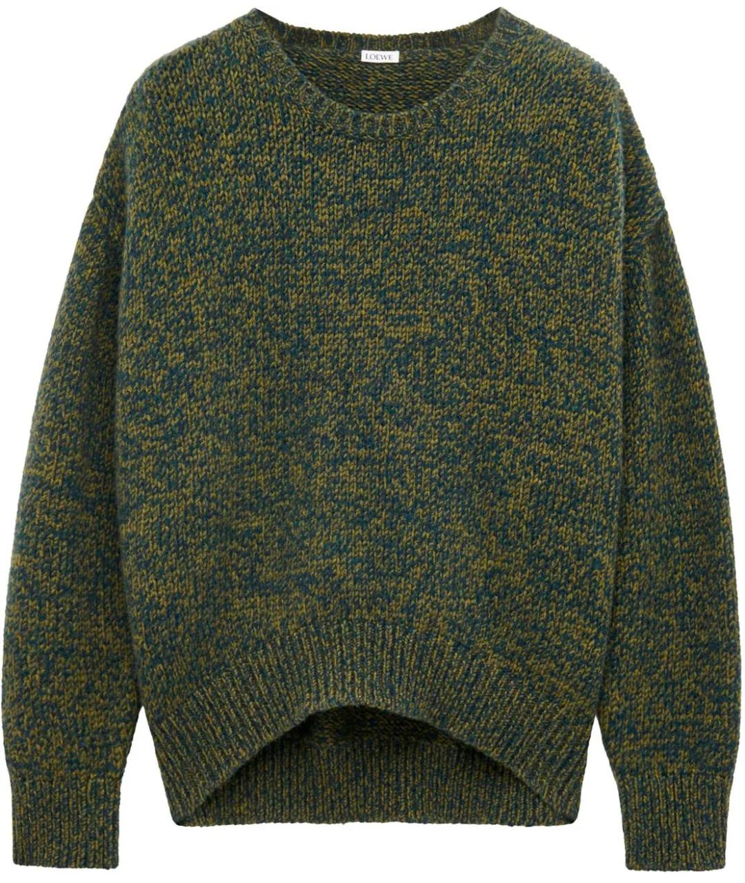 LOEWE Зеленый джемпер / свитер, фото 7