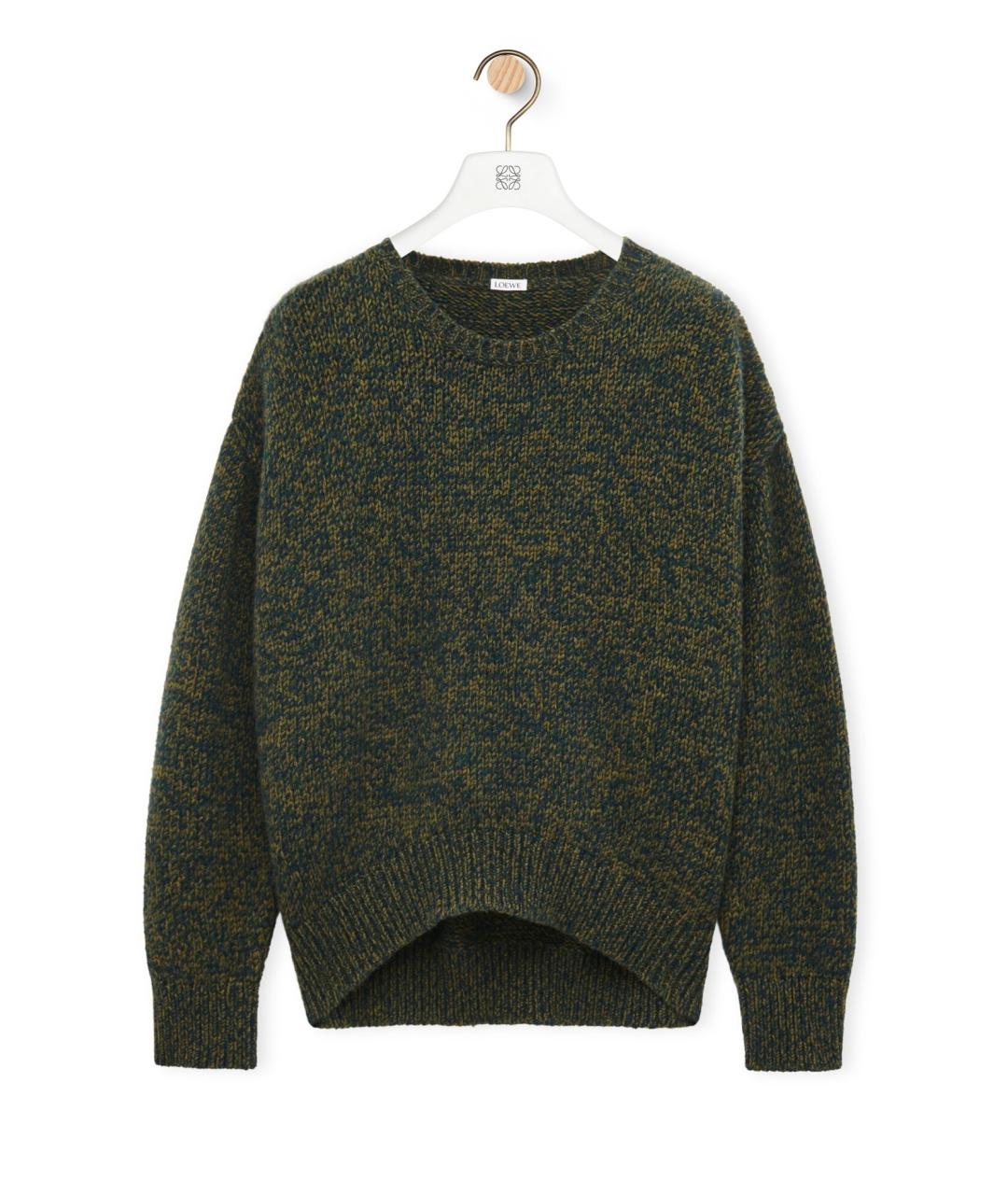 LOEWE Зеленый джемпер / свитер, фото 8