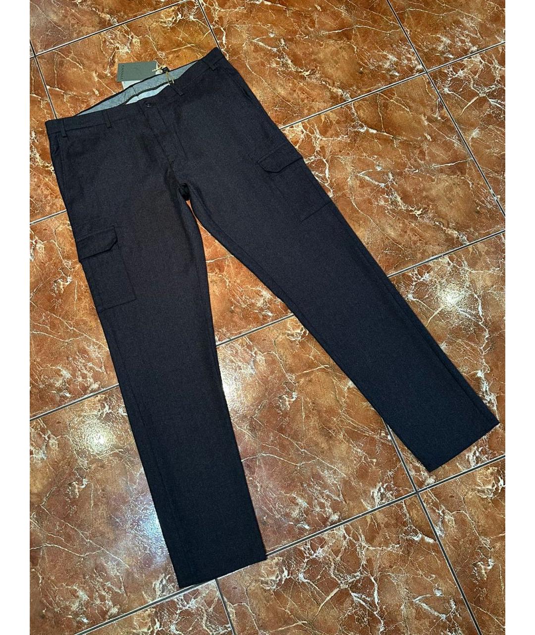 CANALI Шерстяные повседневные брюки, фото 3